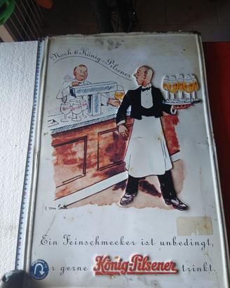INSEGNA VINTAGE KONIG-PILSENER