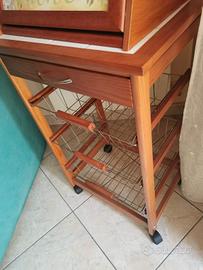 carrello porta frutta