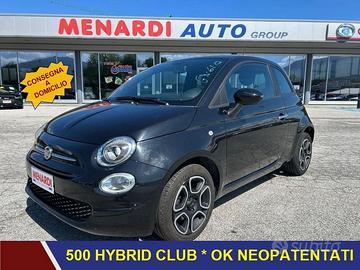 FIAT 500 1.0 Hybrid Club IBRIDA 2023