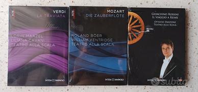 3 DVD Verdi - Mozart - Rossini - Intesa Sanpaolo