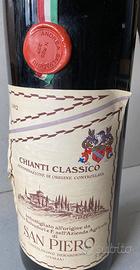 Vino Chianti classico A. Salvadori SAN PIERO 1982