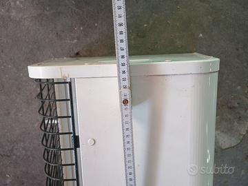 trasportino in metallo per cani