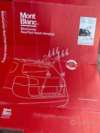 Porta bici Mont Blanc per 3 bici e usato 1 volta!