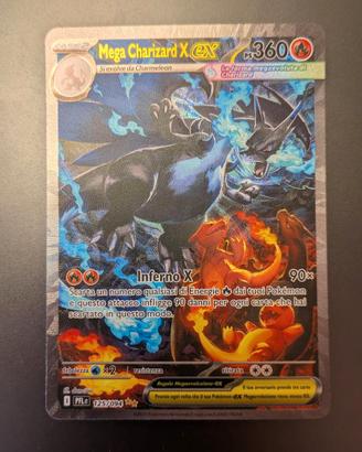 Mega Charizard x ex PFL 125 buona centratura