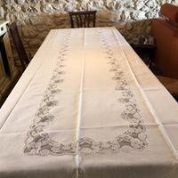 Tovaglia grande in pizzo Rebrodè