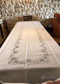 Tovaglia grande in pizzo Rebrodè