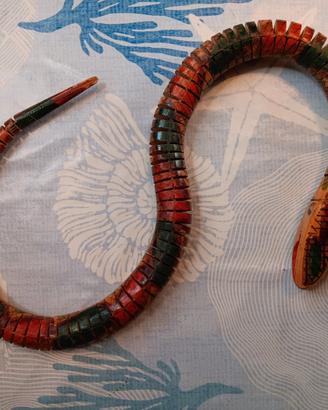 Serpentino legno snodabile