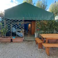 Roulotte con precaravan