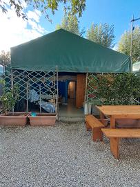 Roulotte con precaravan