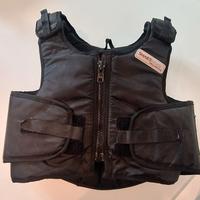 Gilet paraschiena e Cap-casco equitazione