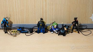 Ciondoli Batman cellulare - DC - lotto da 6 pezzi