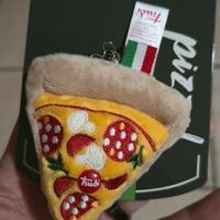 Portachiavi peluche pizza Trudi