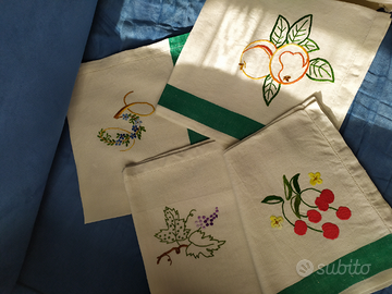 Biancheria per la casa ricamata a mano