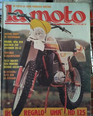 Rivista LA MOTO numero 12 anno 1978