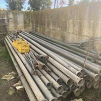 35 tubi in ferro zincati tipo martignoni da 100mm