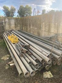 35 tubi in ferro zincati tipo martignoni da 100mm
