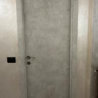 Porta interna effetto cemento LeroyMarlin completa