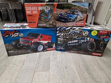 Lotto 3 Automodelli KYOSHO 1/10 Brushless - NUOVI
