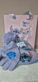 cappello+guanti+busta disney stitch NUOVI