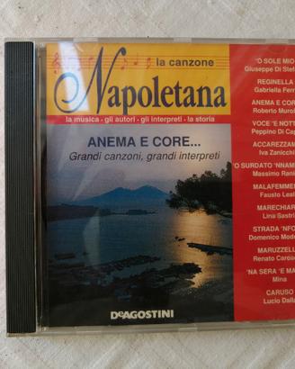 CD Originale Canzoni Napoletane "Anema e Core" 