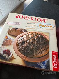 stampo pane in terracotta römertopf