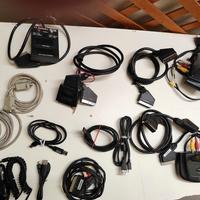 trasmettitori audio video, cavetti , telecomandi