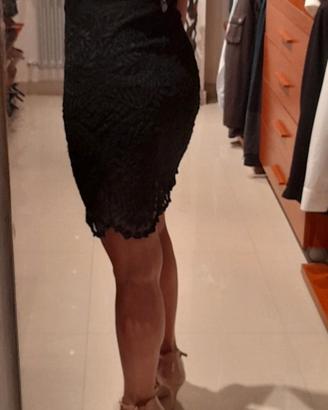 abito in pizzo lavand