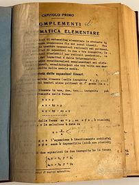 Complementi di matematica elementare