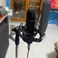 Rode nt1 black microfono + shock mount