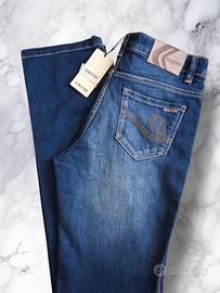 Geox Jeans Donna Y2K Regular Fit Blu Denim IT 40