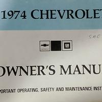 libretto uso del proprietario di manutenzione Chev