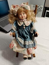 BAMBOLA VINTAGE DA COLLEZIONE 