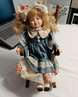 BAMBOLA VINTAGE DA COLLEZIONE 