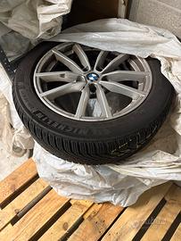 Gomma michelin e. Cerchio bmw 320 225/50/r17