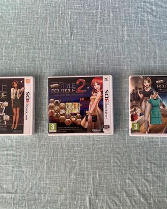New Style Boutique 1 - 2 - 3. Nintendo 3DS