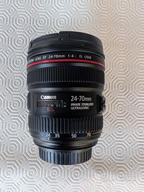 Canon EF 24-70mm f/4 L IS USM 450€