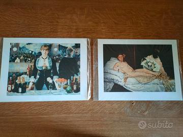 6 stampe di autori impressionisti