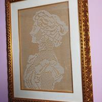 Quadro a uncinetto