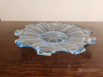 Piatto vetro 1930 con expertise 