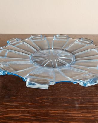 Piatto vetro 1930 con expertise 