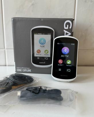 Navigatore Garmin Edge explore con scatola