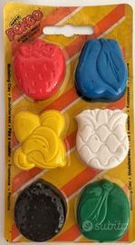 AdicaPongo fruttini vintage raro anni70 plastilina