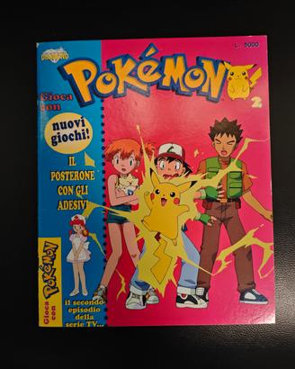 rivista Pokémon ITA 2000 diamond con poster
