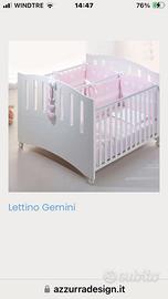 Lettino gemellare marca azzurra design