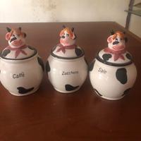 Porta caffe. Zucchero. Sale