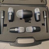 kit 7 Microfoni Batteria JTS-TX +ganci+asta €200,0