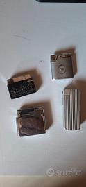 Lotto di 4 accendini vintage da collezione