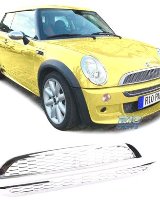 GRIGLIA PER MINI COOPER R50 R53 01-06 CROMATA TIPO