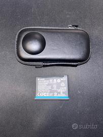 insta 360 X2 batteria e custodia rigida 