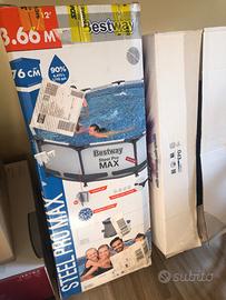 Piscina Fuori Terra Bestway Steel Pro MAX - 3.66m